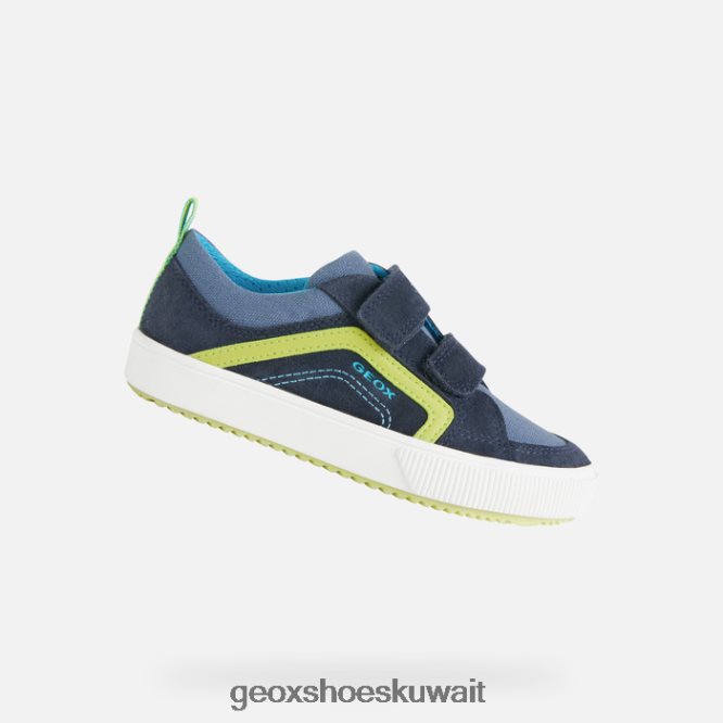 Geox BLL84T1401 Alonisso Junior Navy/Lime