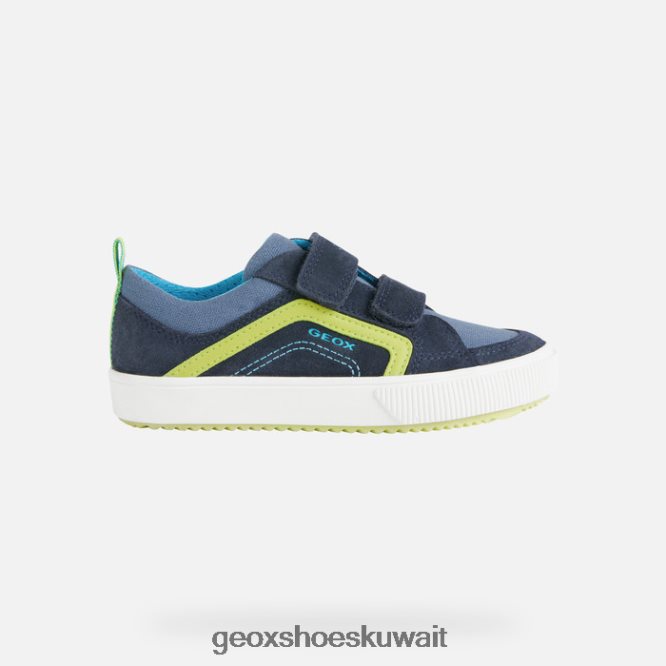 Geox BLL84T1401 Alonisso Junior Navy/Lime