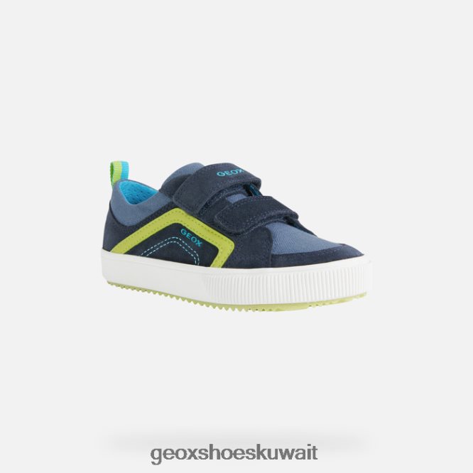 Geox BLL84T1401 Alonisso Junior Navy/Lime
