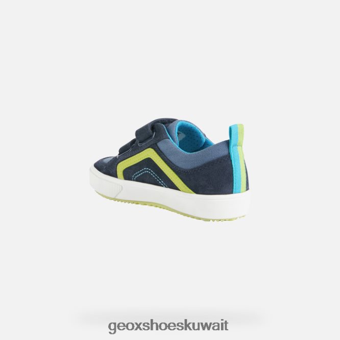 Geox BLL84T1401 Alonisso Junior Navy/Lime
