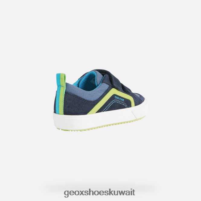 Geox BLL84T1401 Alonisso Junior Navy/Lime