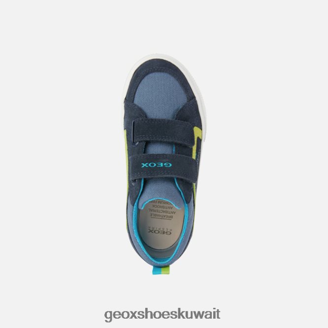 Geox BLL84T1401 Alonisso Junior Navy/Lime