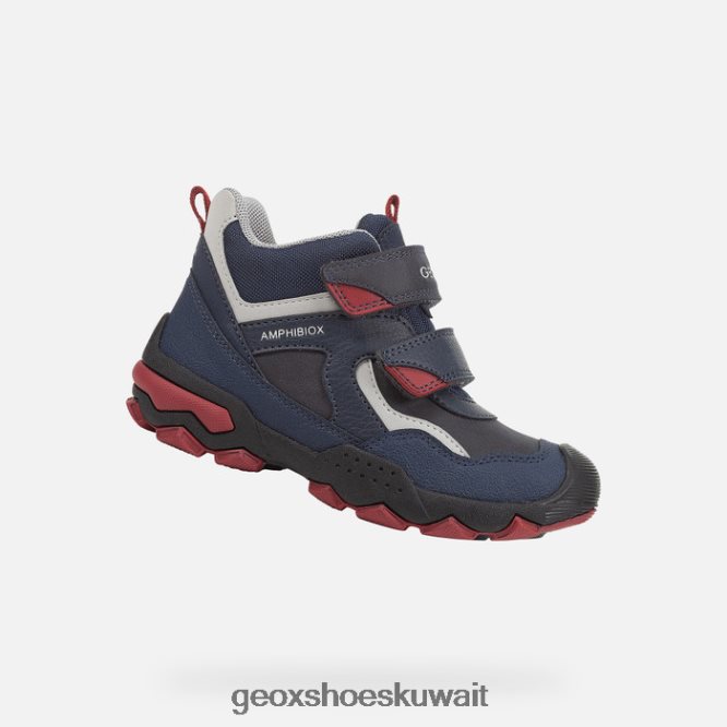 Geox BLL84T1406 Buller Abx Boy Navy/Dark Red