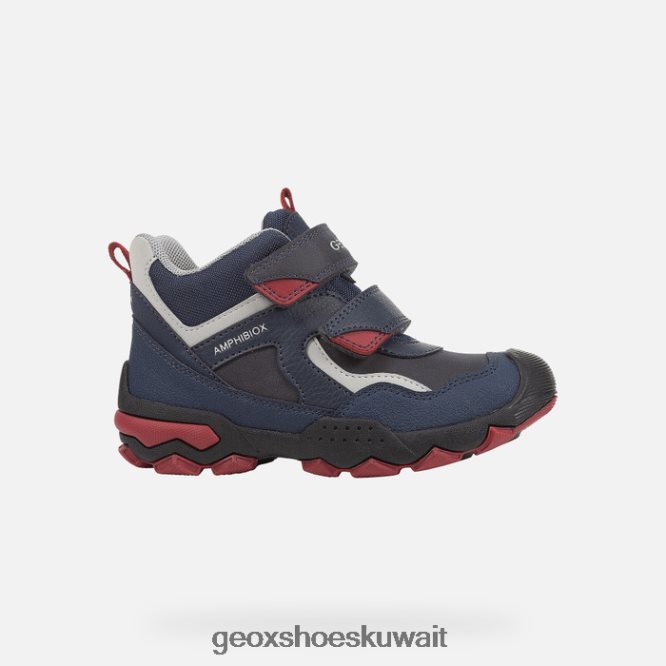 Geox BLL84T1406 Buller Abx Boy Navy/Dark Red
