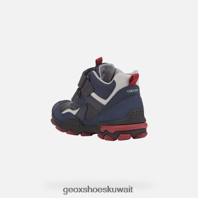 Geox BLL84T1406 Buller Abx Boy Navy/Dark Red