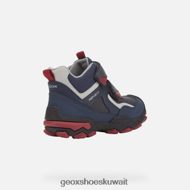 Geox BLL84T1406 Buller Abx Boy Navy/Dark Red