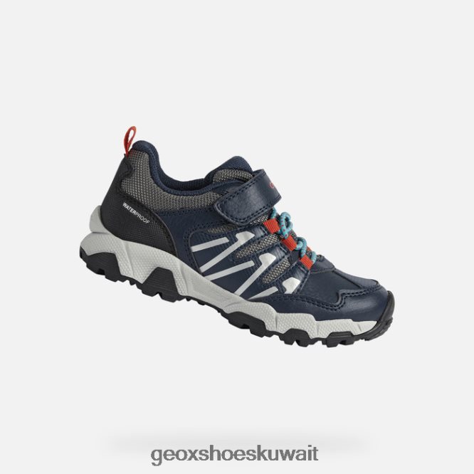 Geox BLL84T1407 Magnetar Boy Navy/Red
