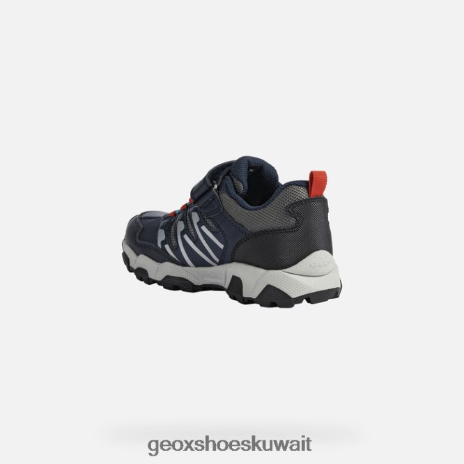 Geox BLL84T1407 Magnetar Boy Navy/Red