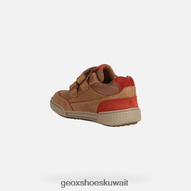 Geox BLL84T1411 Poseido Boy Cognac/Red