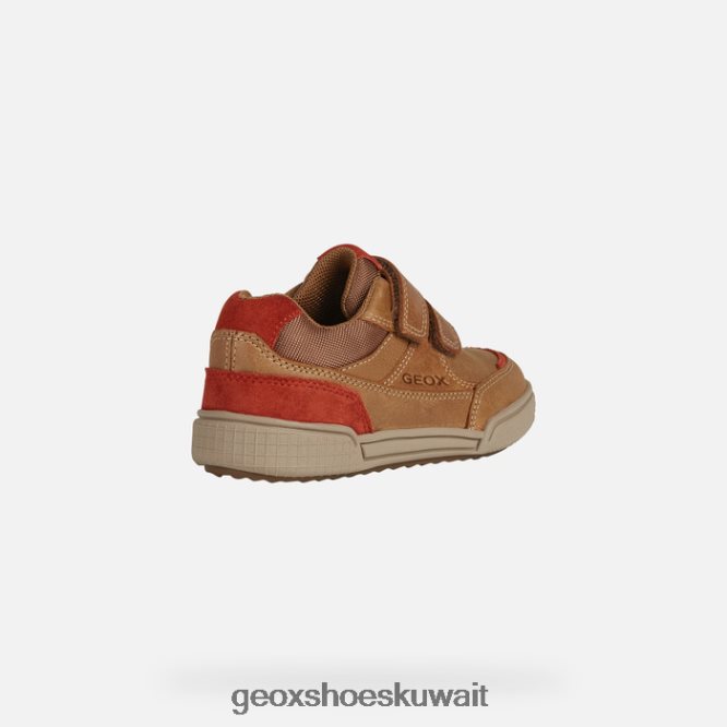 Geox BLL84T1411 Poseido Boy Cognac/Red