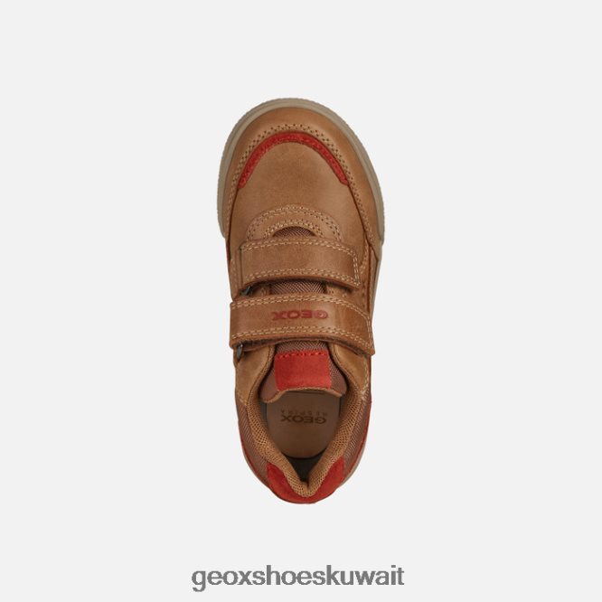 Geox BLL84T1411 Poseido Boy Cognac/Red