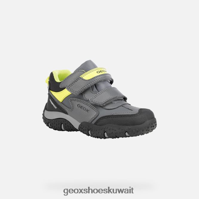 Geox BLL84T1413 Baltic Boy Dark Grey/Lime