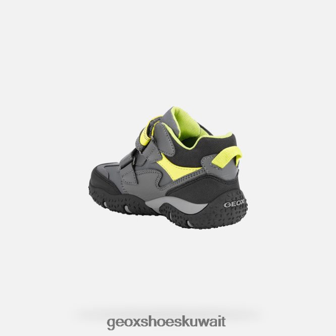 Geox BLL84T1413 Baltic Boy Dark Grey/Lime