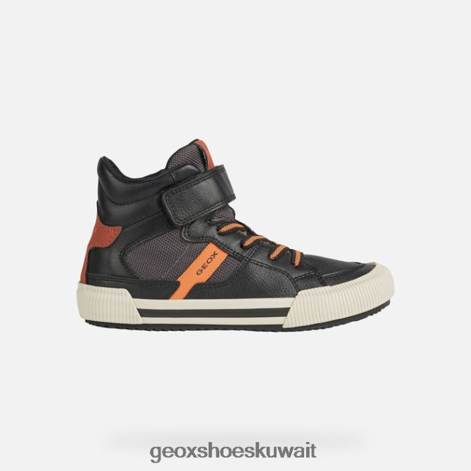 Geox BLL84T1417 Alonisso Boy Black/Orange