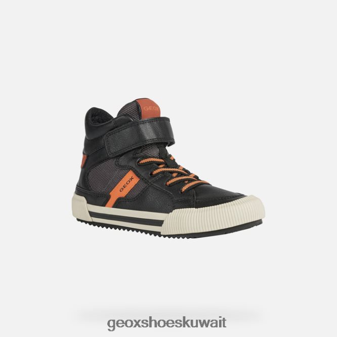 Geox BLL84T1417 Alonisso Boy Black/Orange