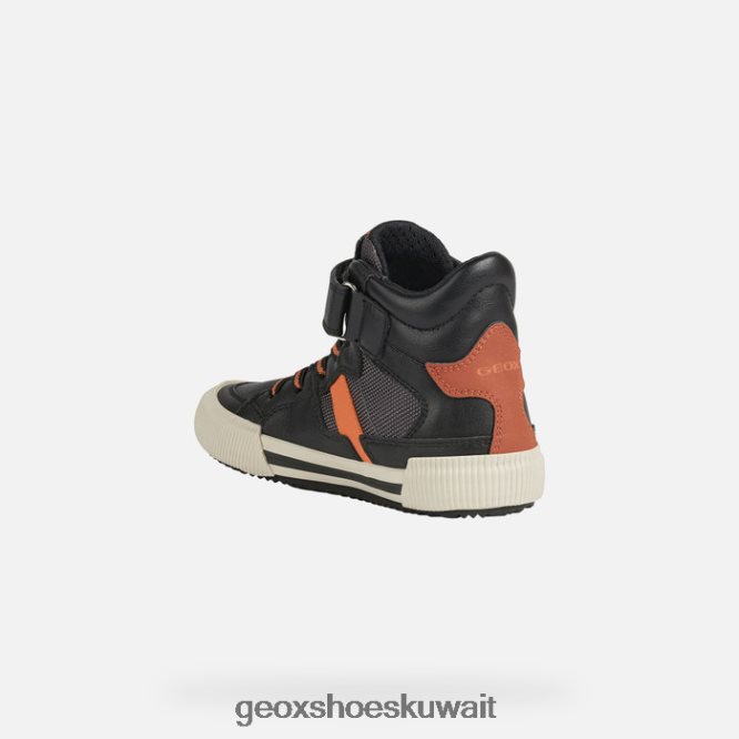 Geox BLL84T1417 Alonisso Boy Black/Orange