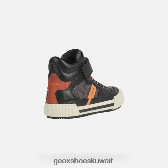 Geox BLL84T1417 Alonisso Boy Black/Orange
