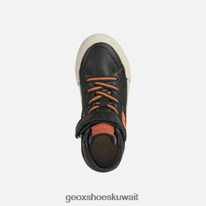 Geox BLL84T1417 Alonisso Boy Black/Orange