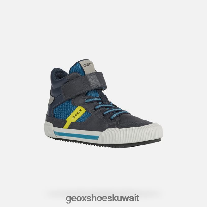 Geox BLL84T1418 Alonisso Boy Navy/Lime