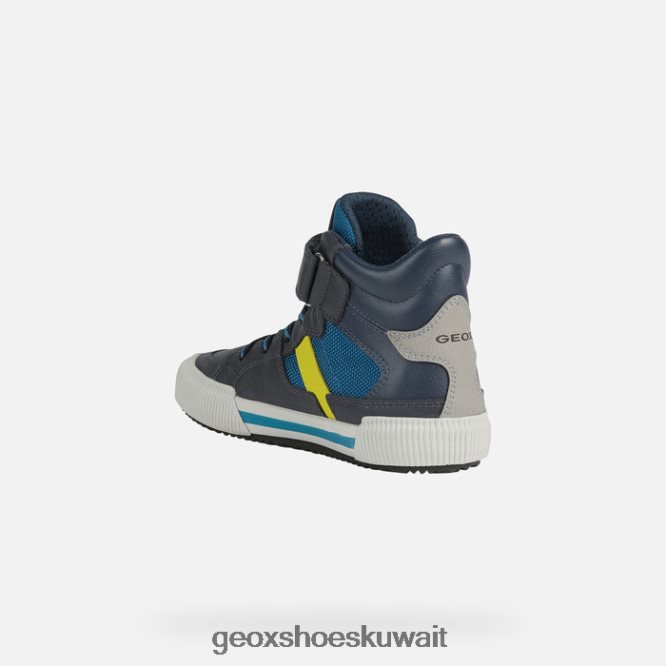 Geox BLL84T1418 Alonisso Boy Navy/Lime