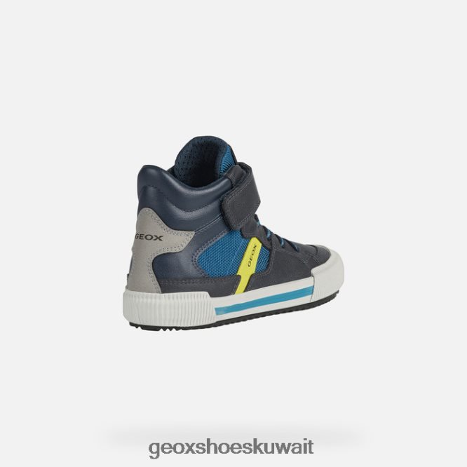 Geox BLL84T1418 Alonisso Boy Navy/Lime