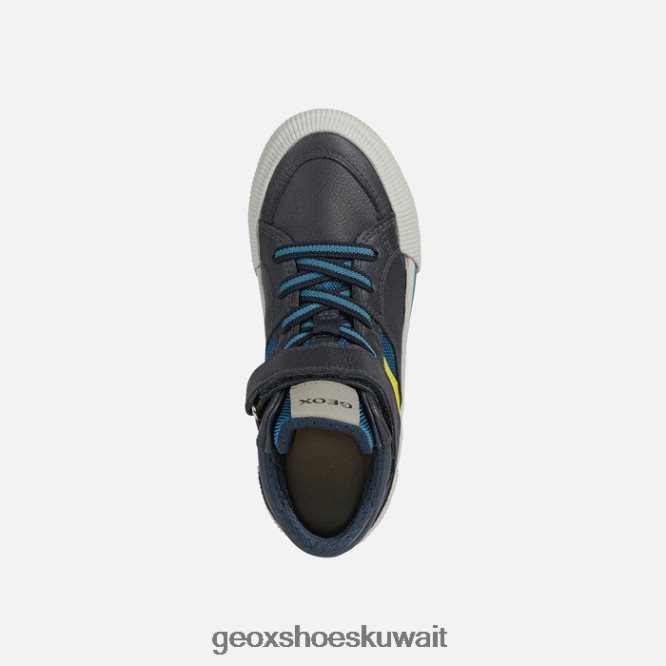 Geox BLL84T1418 Alonisso Boy Navy/Lime