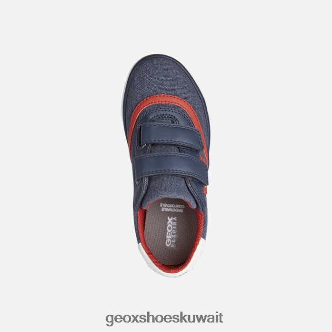 Geox BLL84T1421 Gisli Boy Navy/Red