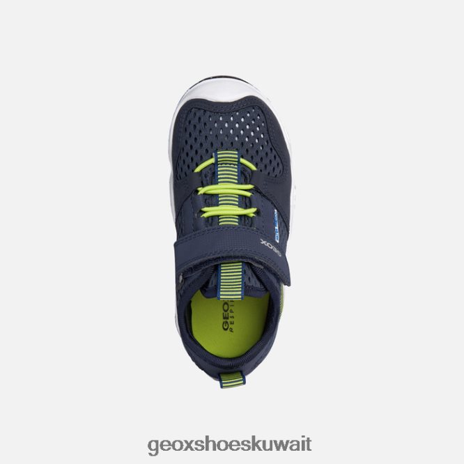 Geox BLL84T1875 Wader Junior Navy/Lime