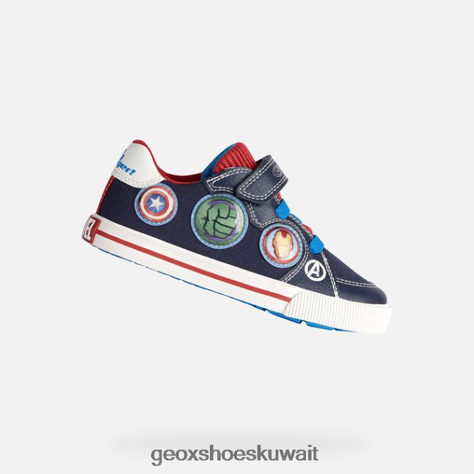 Geox BLL84T1887 Kilwi Junior Navy/Red