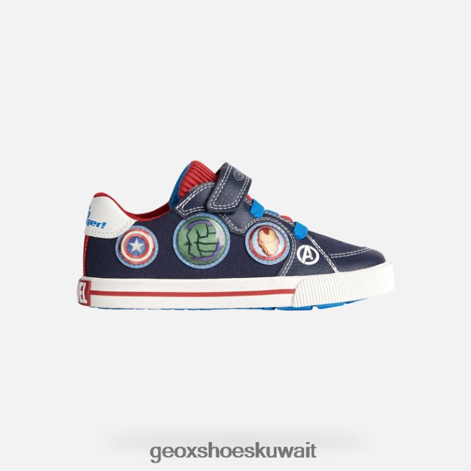 Geox BLL84T1887 Kilwi Junior Navy/Red