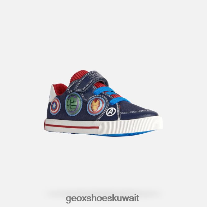 Geox BLL84T1887 Kilwi Junior Navy/Red
