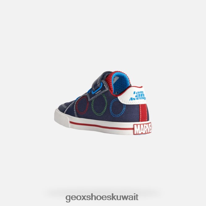 Geox BLL84T1887 Kilwi Junior Navy/Red