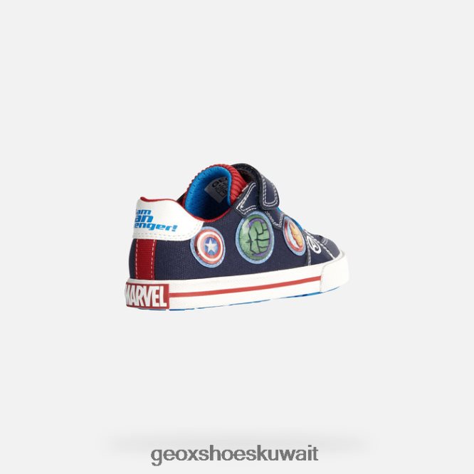 Geox BLL84T1887 Kilwi Junior Navy/Red