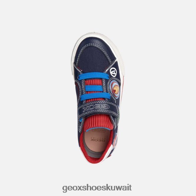 Geox BLL84T1887 Kilwi Junior Navy/Red