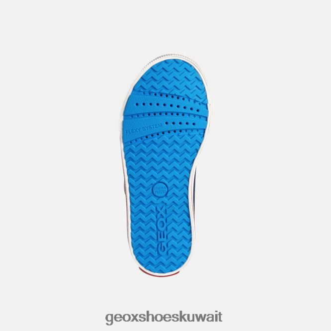 Geox BLL84T1887 Kilwi Junior Navy/Red