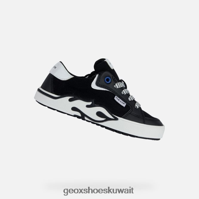 Geox BLL84T1949 Alphabeet Boy Black/White