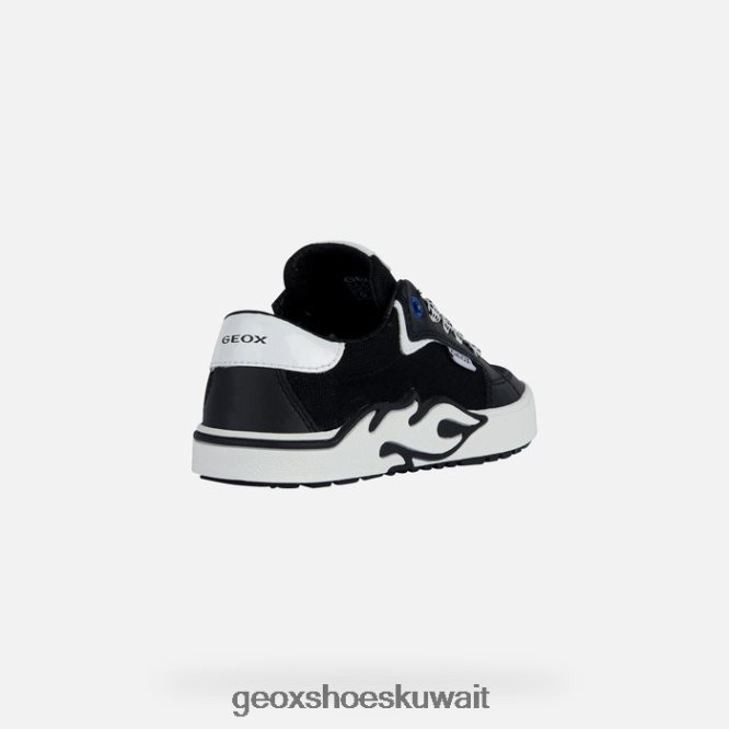 Geox BLL84T1949 Alphabeet Boy Black/White