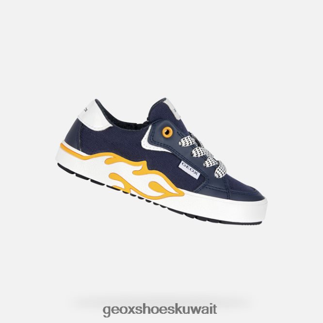 Geox BLL84T1950 Alphabeet Boy Navy/Yellow