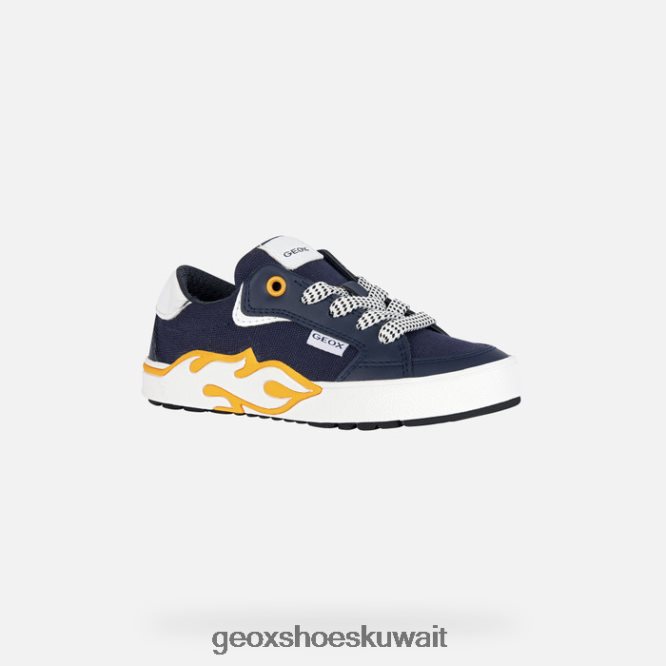 Geox BLL84T1950 Alphabeet Boy Navy/Yellow