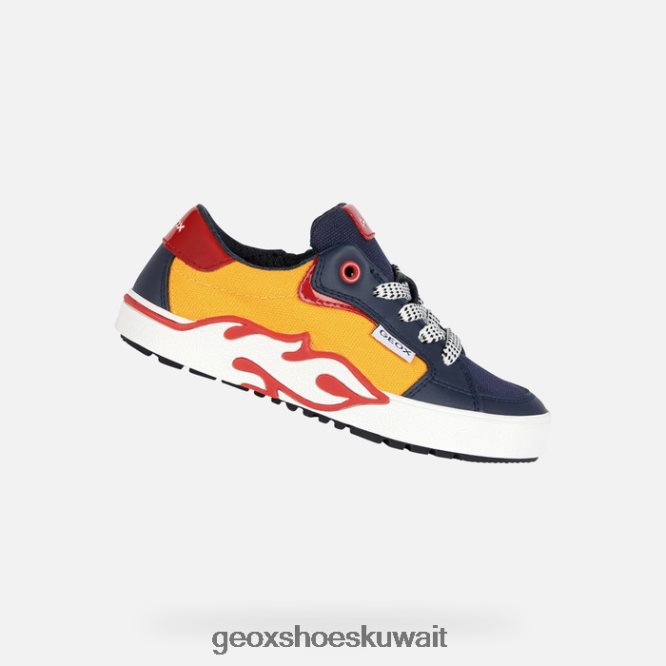 Geox BLL84T1951 Alphabeet Boy Yellow/Navy