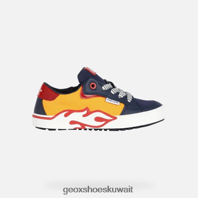 Geox BLL84T1951 Alphabeet Boy Yellow/Navy