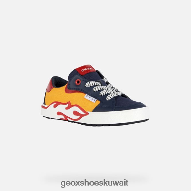 Geox BLL84T1951 Alphabeet Boy Yellow/Navy
