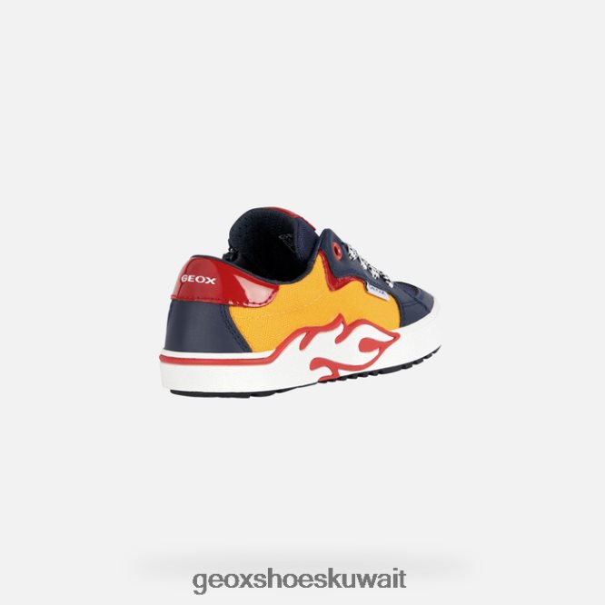 Geox BLL84T1951 Alphabeet Boy Yellow/Navy