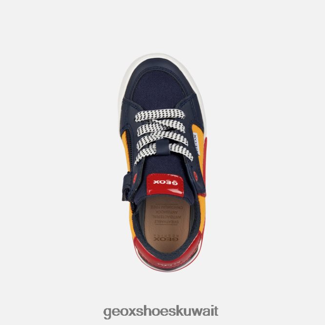 Geox BLL84T1951 Alphabeet Boy Yellow/Navy