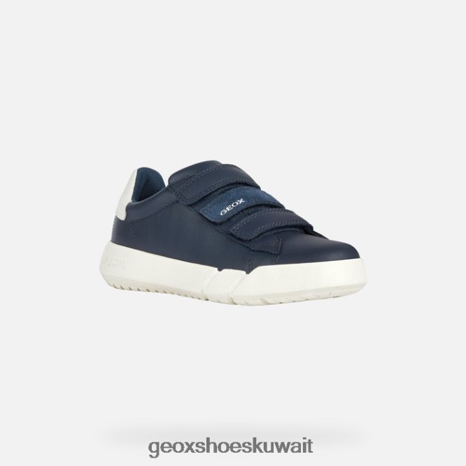 Geox BLL84T1956 Hyroo Boy Navy/White