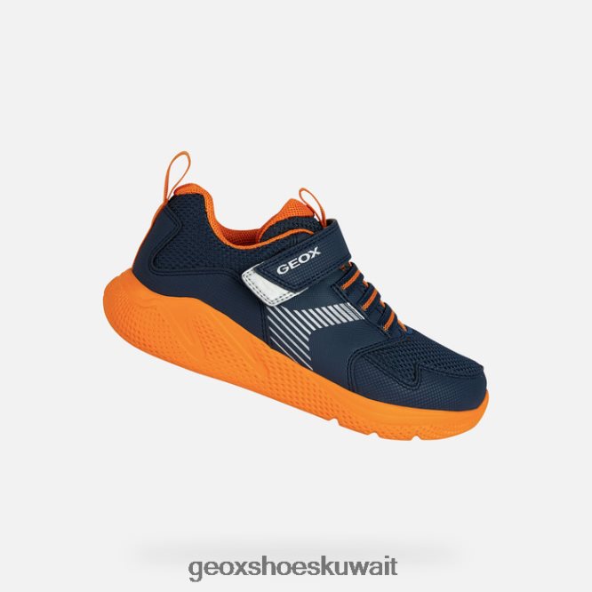 Geox BLL84T1960 Sprintye Boy Navy/Orange