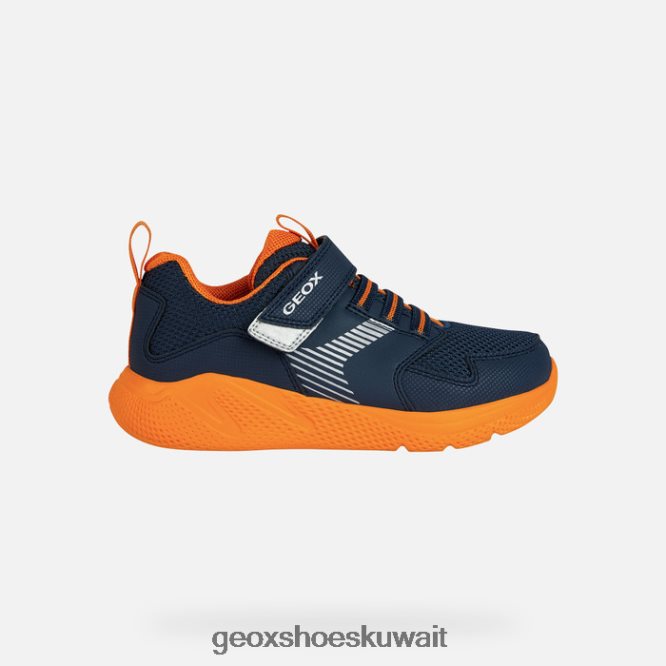 Geox BLL84T1960 Sprintye Boy Navy/Orange