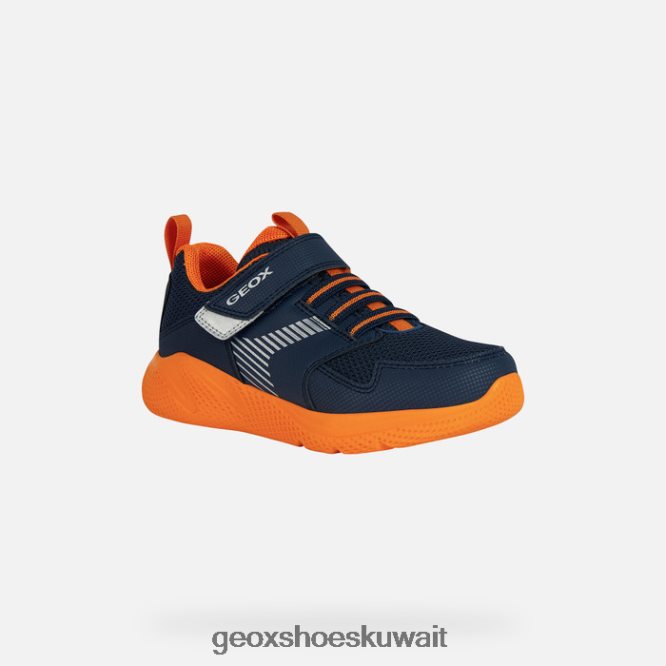 Geox BLL84T1960 Sprintye Boy Navy/Orange