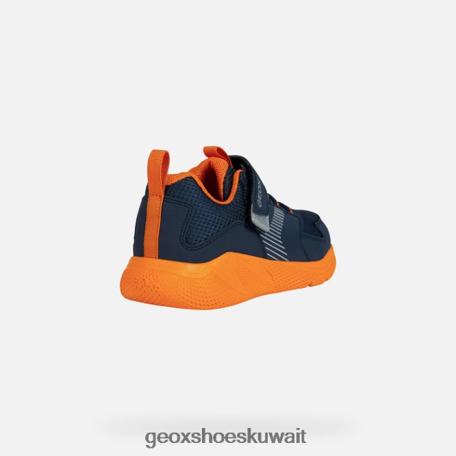 Geox BLL84T1960 Sprintye Boy Navy/Orange