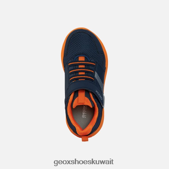 Geox BLL84T1960 Sprintye Boy Navy/Orange